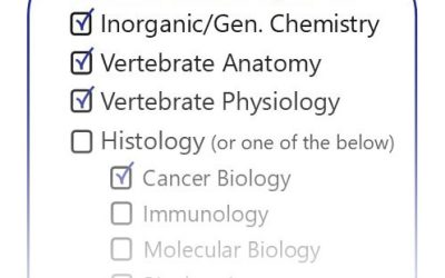 CA Admissions – Prerequisite Sciences