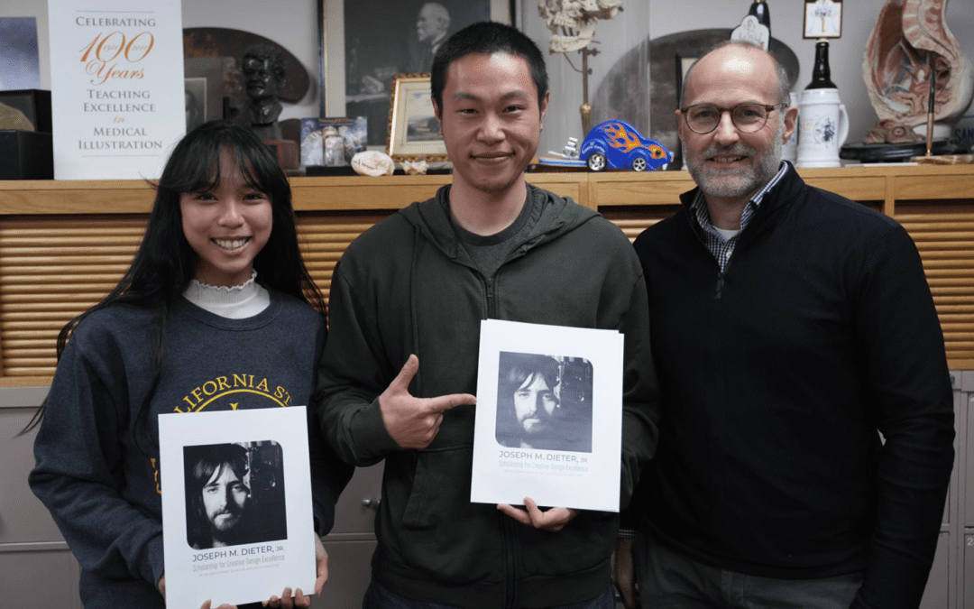 Gilbert Chen and Ann Mai Receive the Inaugural Dieter Scholarship