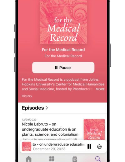 For the Medical Record iphone