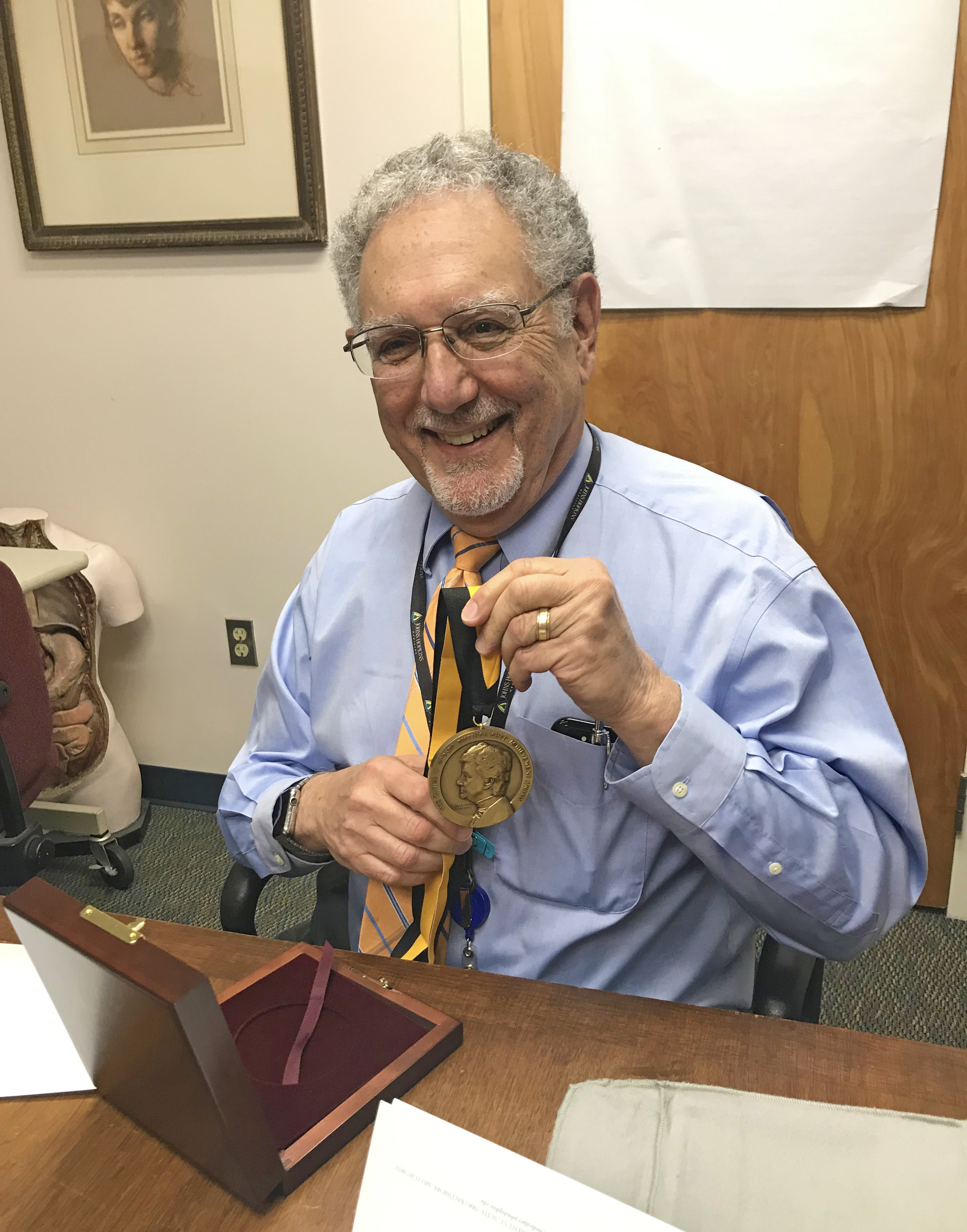 Gary P. Lees receives the Ranice W. Crosby Distinguished Achievement Award
