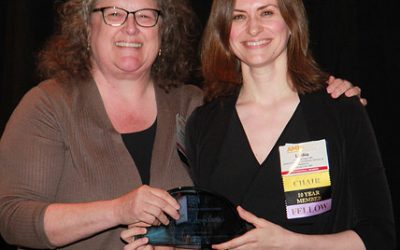 Lydia Gregg Receives the AMI’s Outstanding Service Award