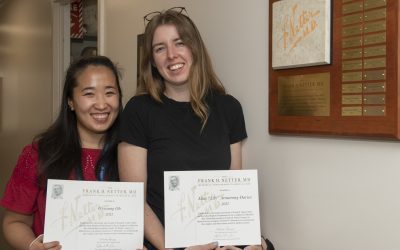 Lily Armstrong-Davies and Gyyoung Oh Receive the 2022 Netter Award