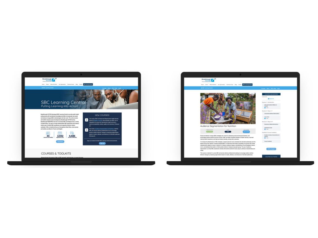 SBC LearningCentral website