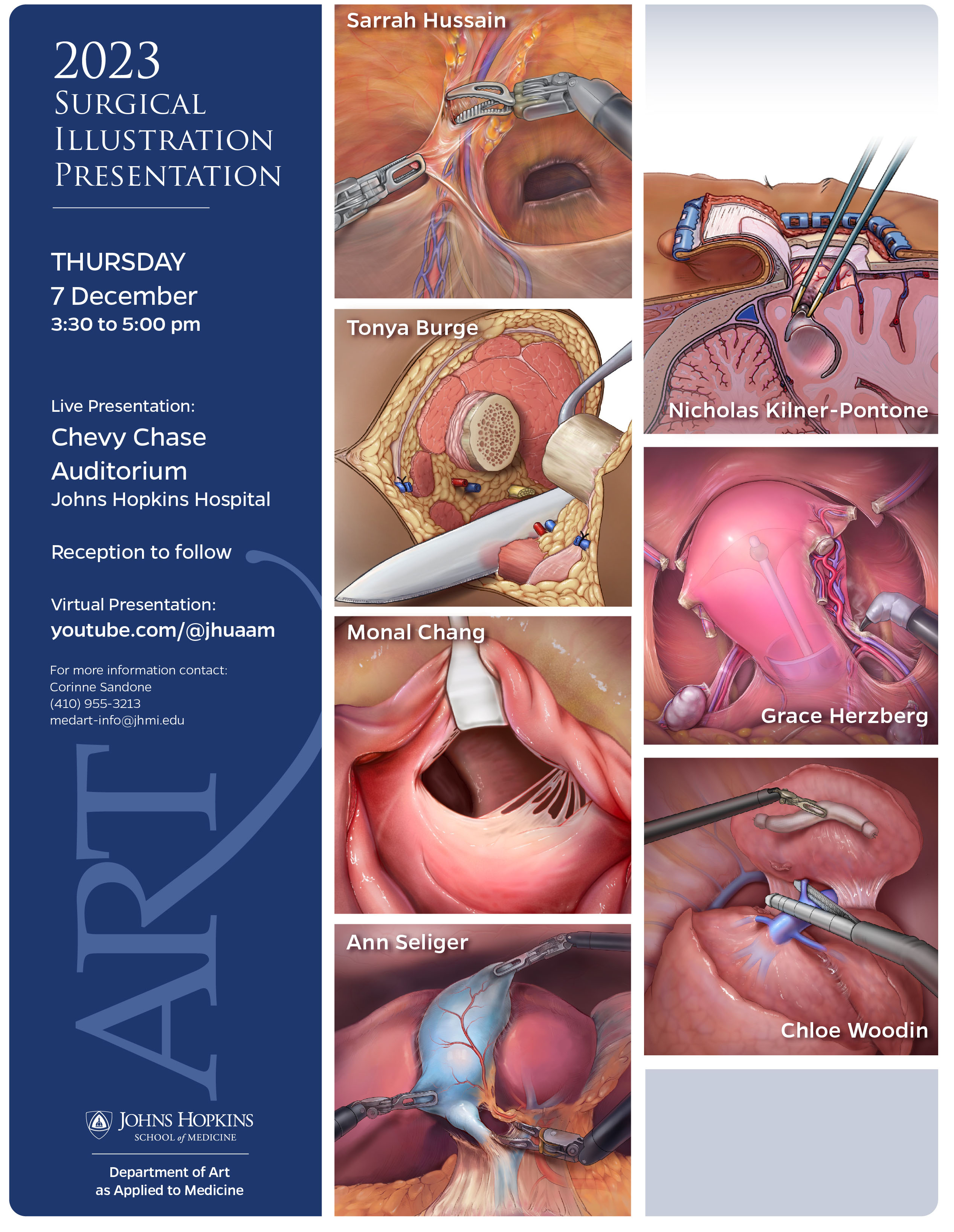 Surgical Illustration Presentation – December 7, 2023